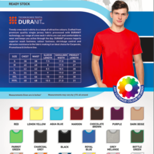 Bio Wash Cotton R/N T-Shirt