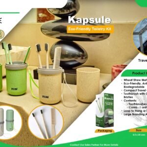Kapsule - Eco-Friendly Toiletry Kit