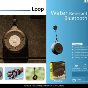 Loop-Water Resistant Bluetooth Speaker