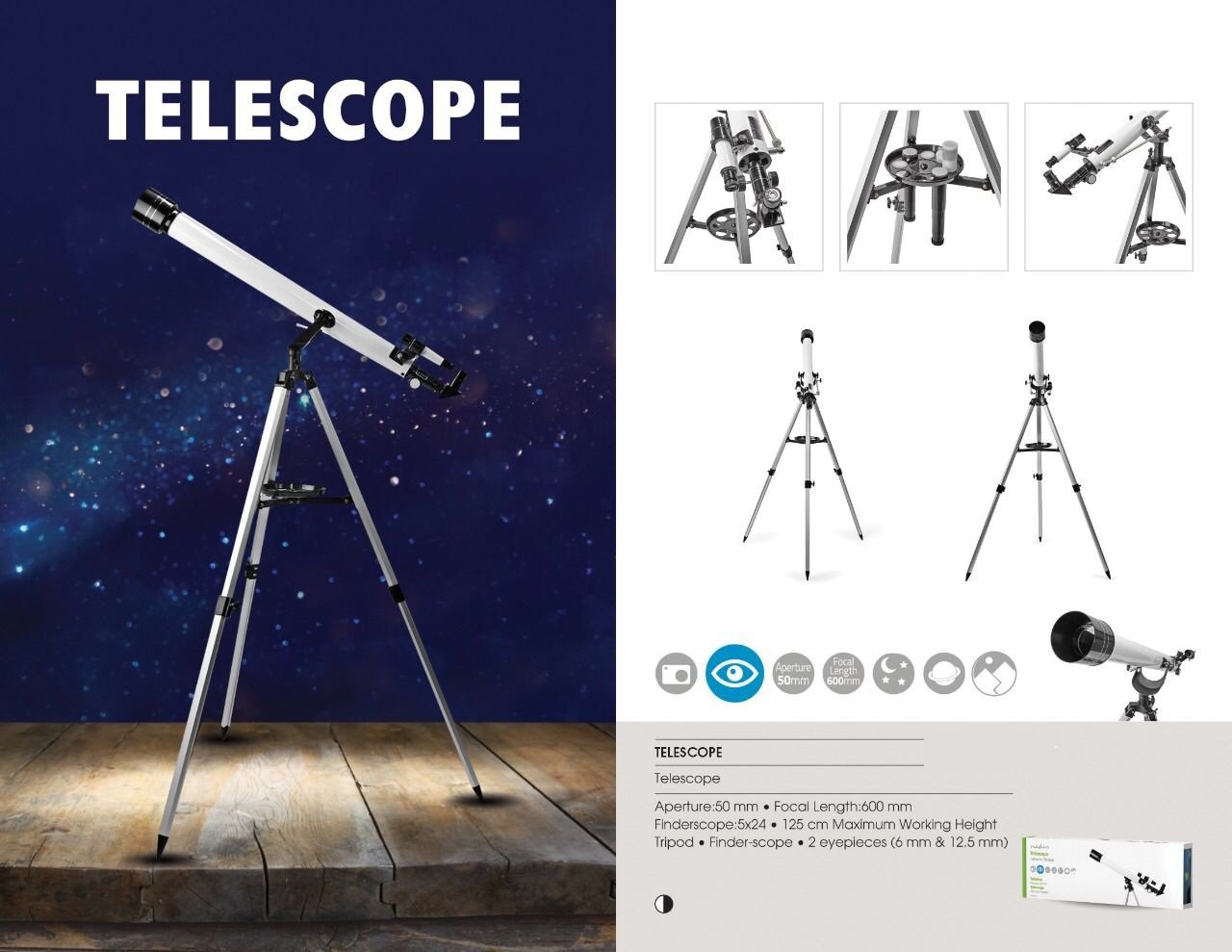 NEDIS TELESCOPE