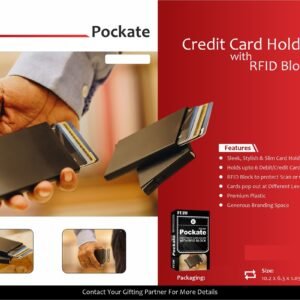 Pockate-Credit Card Holder with RFID Block