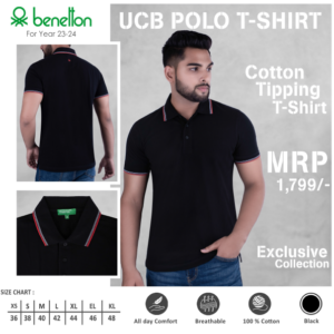 UCB Polo Cotton Tipping T-shirts