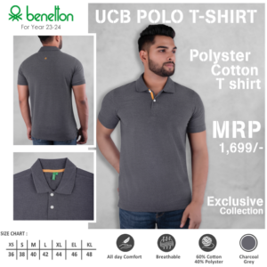 UCB Polo Polyester Cotton T-shirts