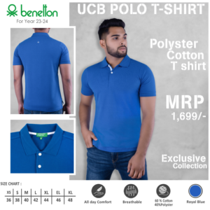 UCB Polo Polyester Cotton T-shirts
