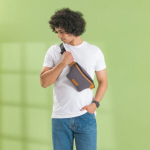 CANVAS & VEGAN LEATHER MADRID FANNY PACK