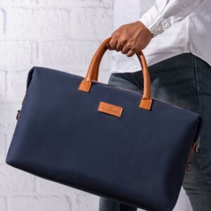 Canvas & Vegan Leather DEXTER DUFFLE BAG