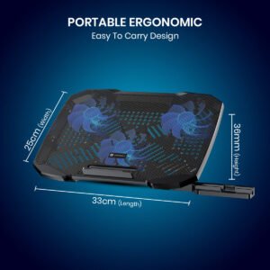 My Buddy Air 4 Laptop cooling pad with 3 fans