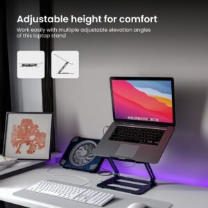 My Buddy K10 Portable Laptop Stand with Cooling fan