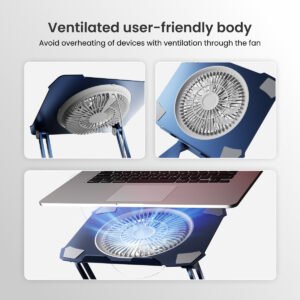 My Buddy K10 Portable Laptop Stand with Cooling fan