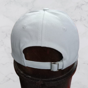 Customized Cotton White Cap
