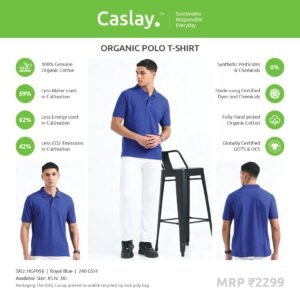ORGANIC POLO T-SHIRT