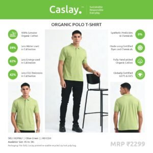 ORGANIC POLO T-SHIRT
