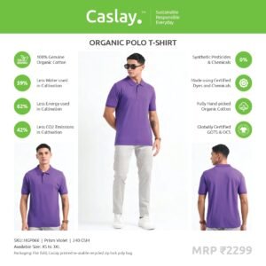 ORGANIC POLO T-SHIRT