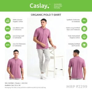 ORGANIC POLO T-SHIRT