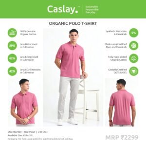 ORGANIC POLO T-SHIRT