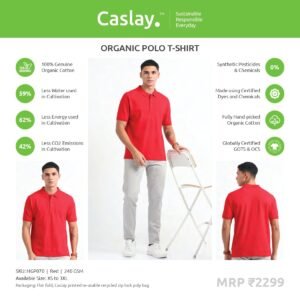 ORGANIC POLO T-SHIRT