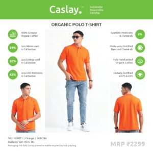 ORGANIC POLO T-SHIRT