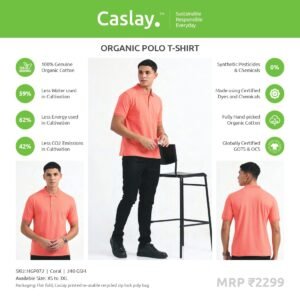 ORGANIC POLO T-SHIRT